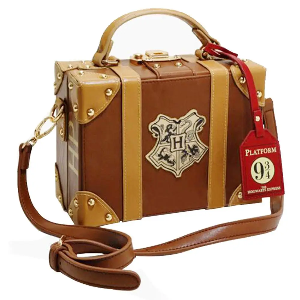 Hogwarts PU School Badge Small Suitcase Shoulder Bag Halloween Christmas Cosplay Gifts
Hogwarts PU School Badge Small Suitcase Shoulder Bag Halloween Christmas Cosplay Gifts