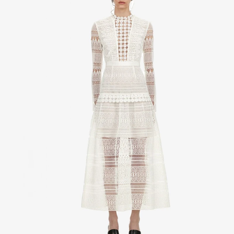 Self Portrait Long Dress 2019 New Arrivals Women Long Sleeve Lace See Through Party Dresses
Self Portrait Long Dress 2019 New Arrivals Women Long Sleeve Lace See Through Party Dresses