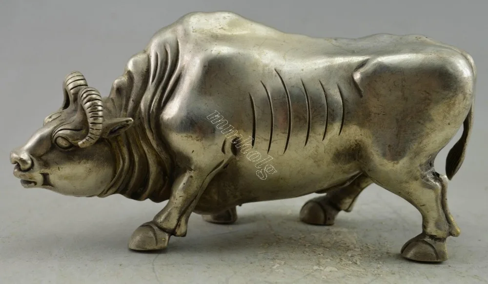 christmas China Style Collectible Decorated Silver Plate Copper Cattle Ox Statue halloween
christmas China Style Collectible Decorated Silver Plate Copper Cattle Ox Statue halloween