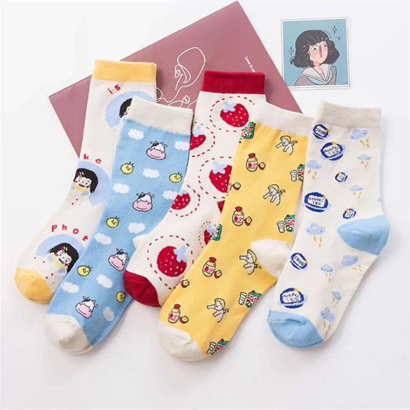 New Japanese kawaii autumn winter Socks female cartoon anime little angel ladies cotton socks sweet wild tide socks
New Japanese kawaii autumn winter Socks female cartoon anime little angel ladies cotton socks sweet wild tide socks