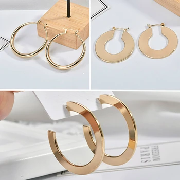 Copper plated 18K gold, geometric simple round ear buckle C shape S925 silver needle DIY hand Earrings accessories material
Copper plated 18K gold, geometric simple round ear buckle C shape S925 silver needle DIY hand Earrings accessories material