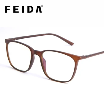 FEIDA Unisex TR90 Anti Blue Ray Computer Glasses Square Transparent Glasses for Men Women UV400 Protection Blue Light Glasses
FEIDA Unisex TR90 Anti Blue Ray Computer Glasses Square Transparent Glasses for Men Women UV400 Protection Blue Light Glasses