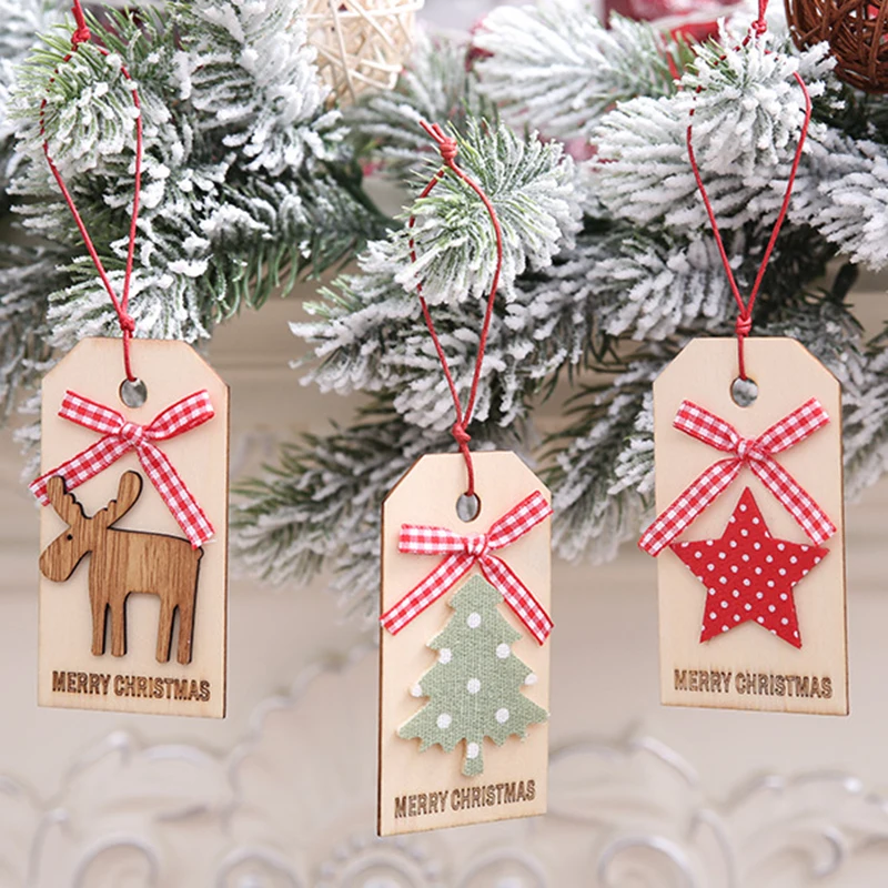 5PCS/Pack Christmas Pendant Ornaments DIY Wood Crafts Home Decor Xmas Tree Ornament Christmas Party Decorations
5PCS/Pack Christmas Pendant Ornaments DIY Wood Crafts Home Decor Xmas Tree Ornament Christmas Party Decorations