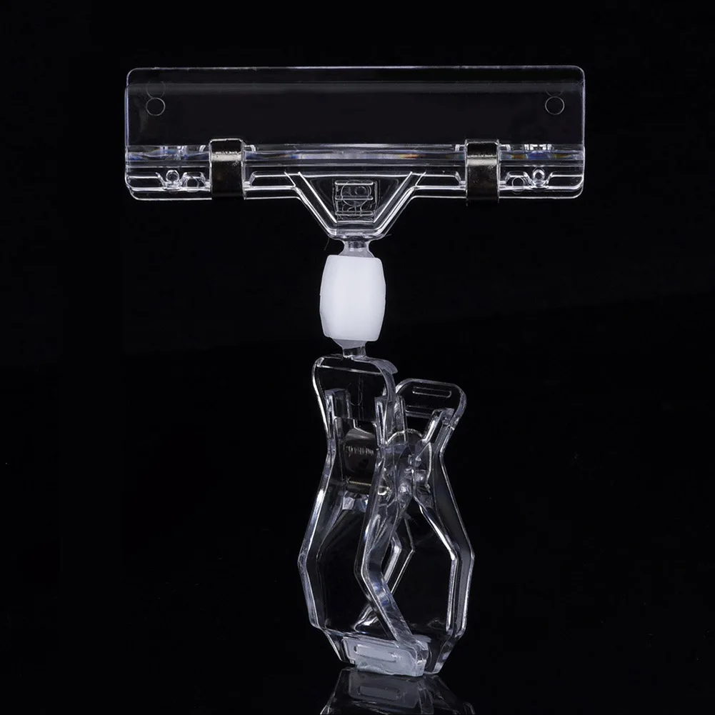 1 Pc 2017 Home Transparent Plastic Double Clips Adjustable Sign Card Display Holder Universal Clip Pin Memo clip
1 Pc 2017 Home Transparent Plastic Double Clips Adjustable Sign Card Display Holder Universal Clip Pin Memo clip