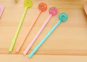 lovely Doughnut design gel pen cute cartoon stationery prize gift pen kawaii office sign pen black candy color pen 48pc 0.38mm
lovely Doughnut design gel pen cute cartoon stationery prize gift pen kawaii office sign pen black candy color pen 48pc 0.38mm