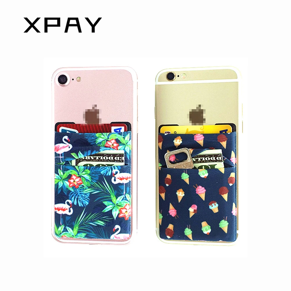 Elastic Lycra Cell Phone Wallet Case Credit ID Card Holder Pocket Stick On 3 M Adhesive Black/Gray/Pink/Golden Lycra Accessory
Elastic Lycra Cell Phone Wallet Case Credit ID Card Holder Pocket Stick On 3 M Adhesive Black/Gray/Pink/Golden Lycra Accessory