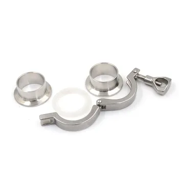 1Set 304 Stainless Steel Sanitary Pipe Fitting Set Sanitary Pipe Weld Ferrule Tri Clamp + Gasket
1Set 304 Stainless Steel Sanitary Pipe Fitting Set Sanitary Pipe Weld Ferrule Tri Clamp + Gasket
