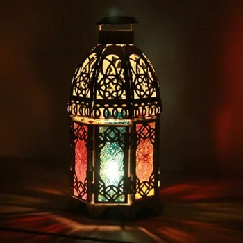 Morocco Colorful Glass Fashion Iron Crafts Tabletop Candlestick Wedding Decoration Dining Decorative Candlesticks Candle Holders
Morocco Colorful Glass Fashion Iron Crafts Tabletop Candlestick Wedding Decoration Dining Decorative Candlesticks Candle Holders