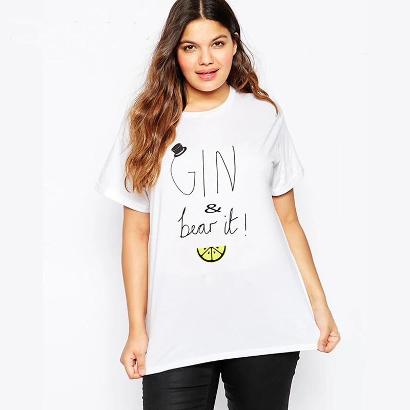 White Letter Print t shirt women 6xl 5xl Plus Size Summer 2016 Loose O-Neck Short Sleeve woman t-shirt fashion clothes for women
White Letter Print t shirt women 6xl 5xl Plus Size Summer 2016 Loose O-Neck Short Sleeve woman t-shirt fashion clothes for women