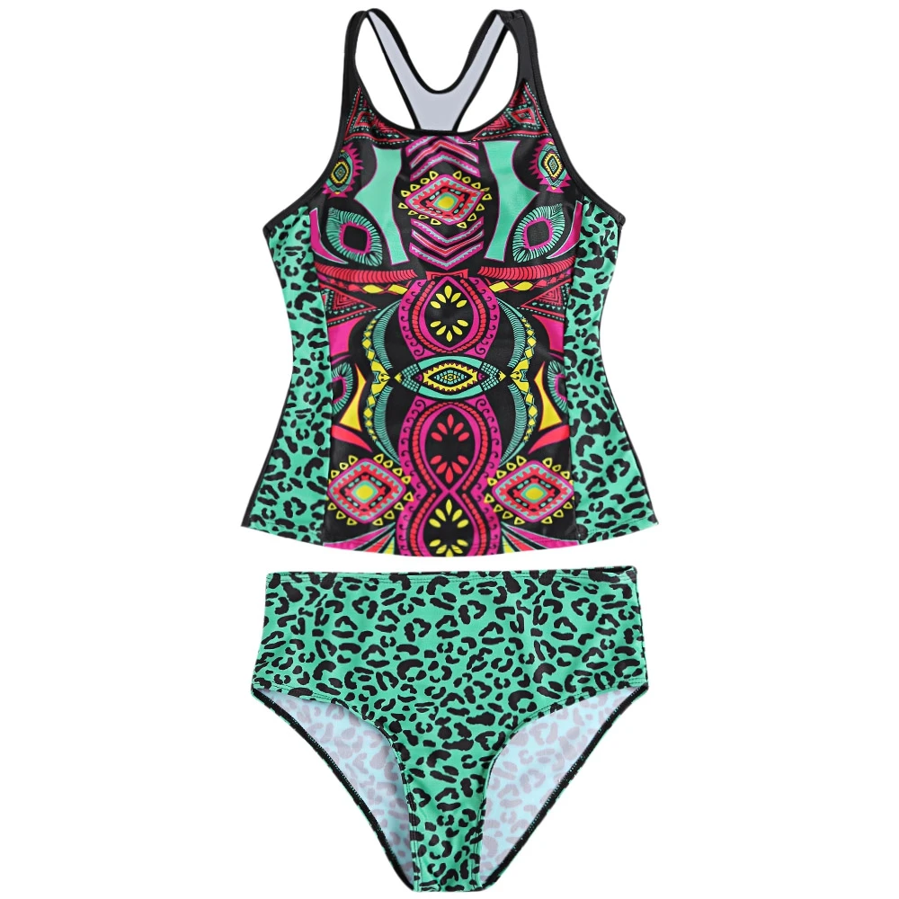 Leopard Print Swimwear Women Swimsuit Tankini Set Bathing Suit Beachwear With Shorts Women Swimwear Bathing Suit S M L
Leopard Print Swimwear Women Swimsuit Tankini Set Bathing Suit Beachwear With Shorts Women Swimwear Bathing Suit S M L