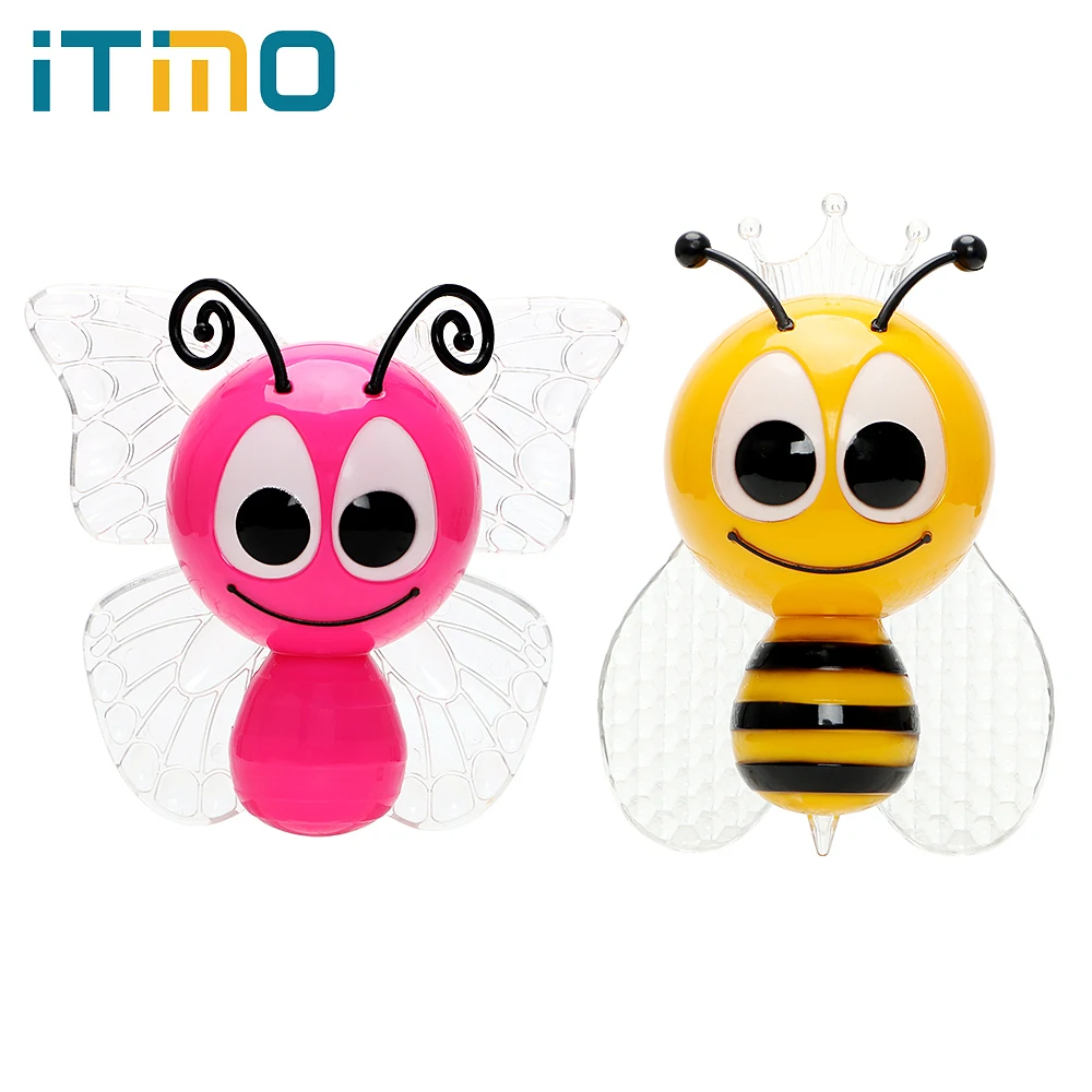 ITimo LED Bee Night Light For Baby Children Lamp Colorful Butterfly Lovely Animal Night Light Home Decoration EU Plug
ITimo LED Bee Night Light For Baby Children Lamp Colorful Butterfly Lovely Animal Night Light Home Decoration EU Plug