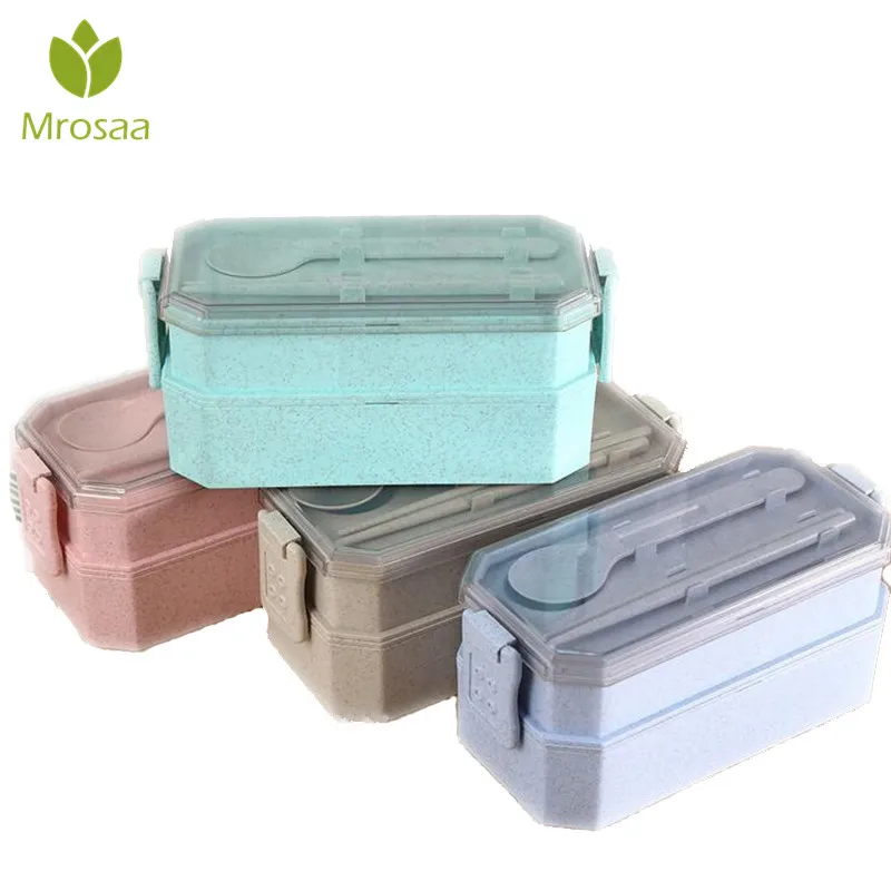 Mrosaa 1Pc Wheat Straw Lunchbox withSpoon Fruit Meal Fruit Box Storage Container Bento Lunch Boxes For Students Tableware Gift
Mrosaa 1Pc Wheat Straw Lunchbox withSpoon Fruit Meal Fruit Box Storage Container Bento Lunch Boxes For Students Tableware Gift