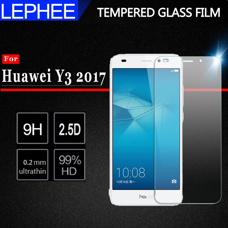 LEPHEE 2Pcs CRO L22 Tempered Glass For Huawei Y3 2017 Screen Protector 9H Y 3 III CRO L02 CRO-L03 L23 CRO-U00 Y3 Protective Film
LEPHEE 2Pcs CRO L22 Tempered Glass For Huawei Y3 2017 Screen Protector 9H Y 3 III CRO L02 CRO-L03 L23 CRO-U00 Y3 Protective Film