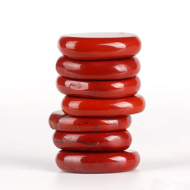 7 pcs Red Jasper Chakra Stone Set Polished Palm Stone Reiki Healing with one Pouch PS001
7 pcs Red Jasper Chakra Stone Set Polished Palm Stone Reiki Healing with one Pouch PS001