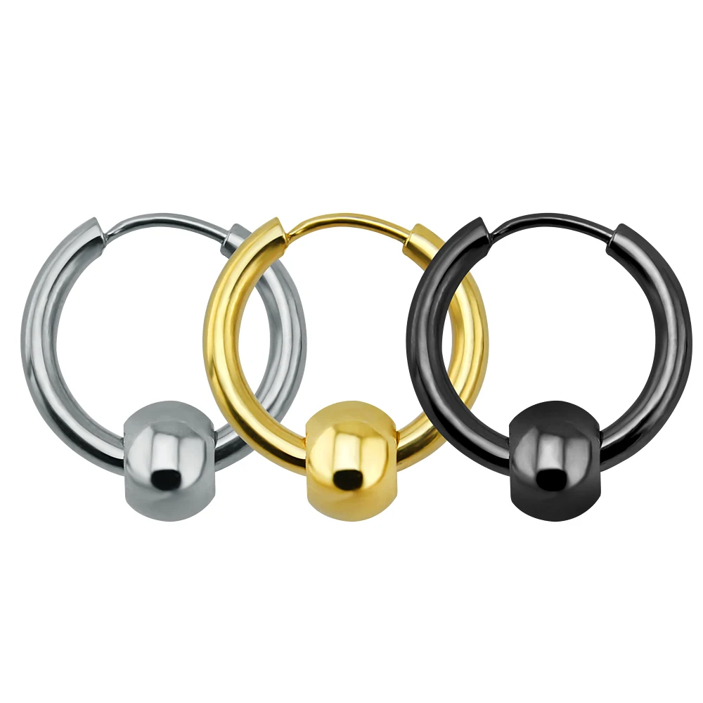 Punk Fashion Earrings Stud Cartilage Helix Flexible Bead Hoop Earrings Piercing Surgical Steel Circle Earrings Stud Piercing
Punk Fashion Earrings Stud Cartilage Helix Flexible Bead Hoop Earrings Piercing Surgical Steel Circle Earrings Stud Piercing