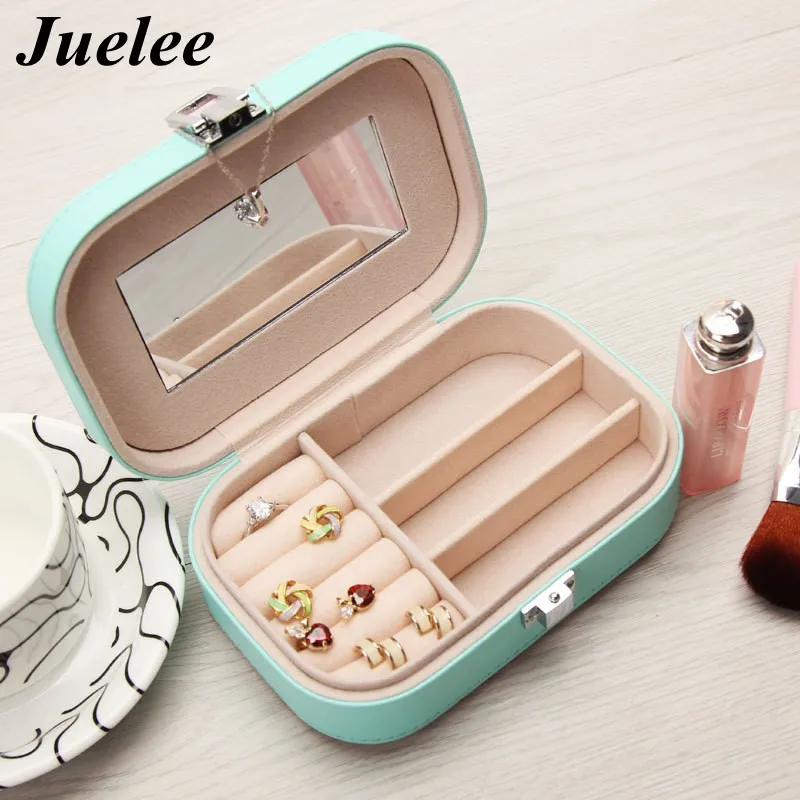 Juelee Candy Color Portable Jewelry Case Leather Jewelry Box Princess Dressing Birthday Gift /Casket/Jewelry Display
Juelee Candy Color Portable Jewelry Case Leather Jewelry Box Princess Dressing Birthday Gift /Casket/Jewelry Display