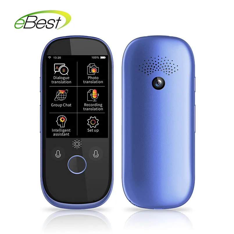 Boeleo K1 Pro voice translator 4GB 2.4 Inch 45 Language Russian Spanish Travel Business Meeting pocket language translator
Boeleo K1 Pro voice translator 4GB 2.4 Inch 45 Language Russian Spanish Travel Business Meeting pocket language translator