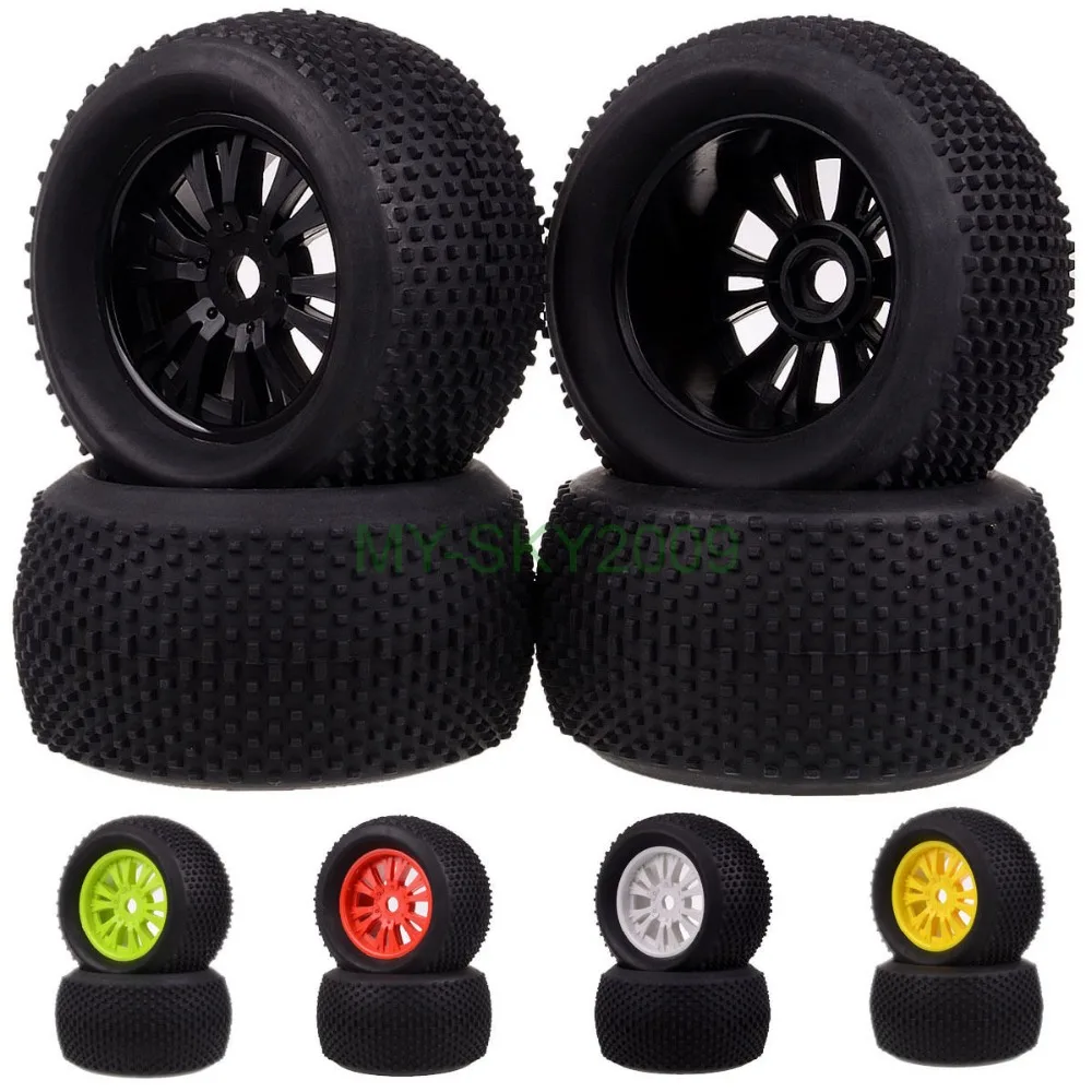 4pcs/set Bigfoot tires 140*78MM Sponge liner Rubber Tyre Rim Wheel Hex Adapter 17MM For RC 1/8 HSP 94087 Off Road Monster Truck
4pcs/set Bigfoot tires 140*78MM Sponge liner Rubber Tyre Rim Wheel Hex Adapter 17MM For RC 1/8 HSP 94087 Off Road Monster Truck