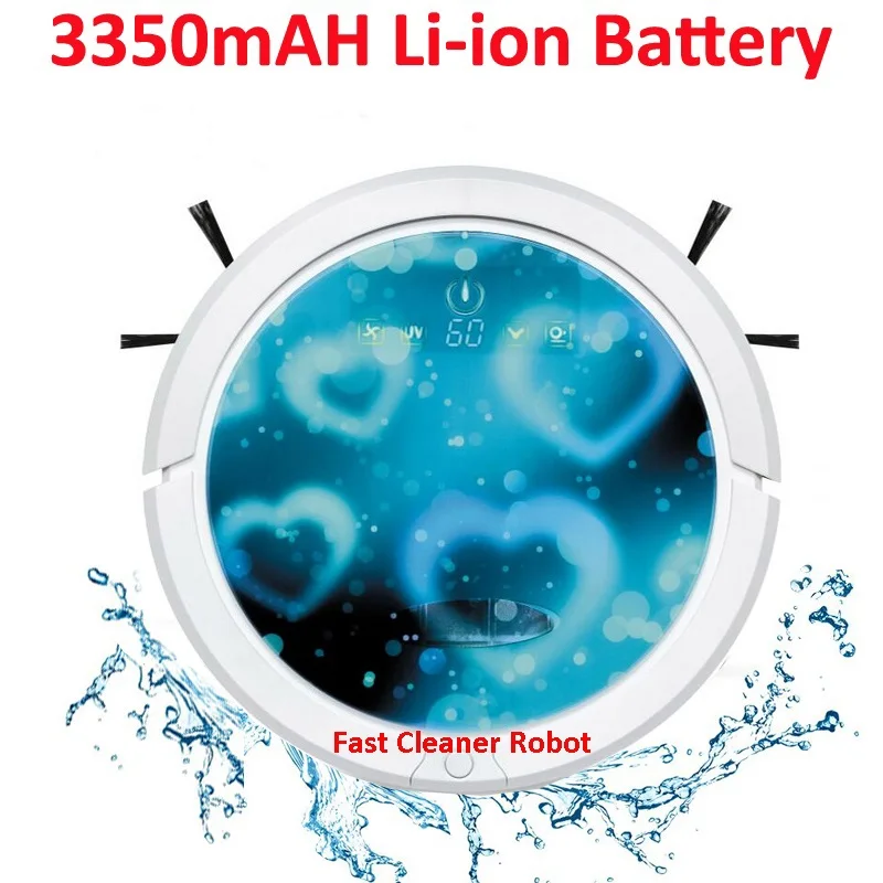 Big Promotion Wet and Dry Mopping Smart Robot Floor Vacuum Cleaner Wireless QQ6 With Water Tank, 3350MAH Lithium battery
Big Promotion Wet and Dry Mopping Smart Robot Floor Vacuum Cleaner Wireless QQ6 With Water Tank, 3350MAH Lithium battery