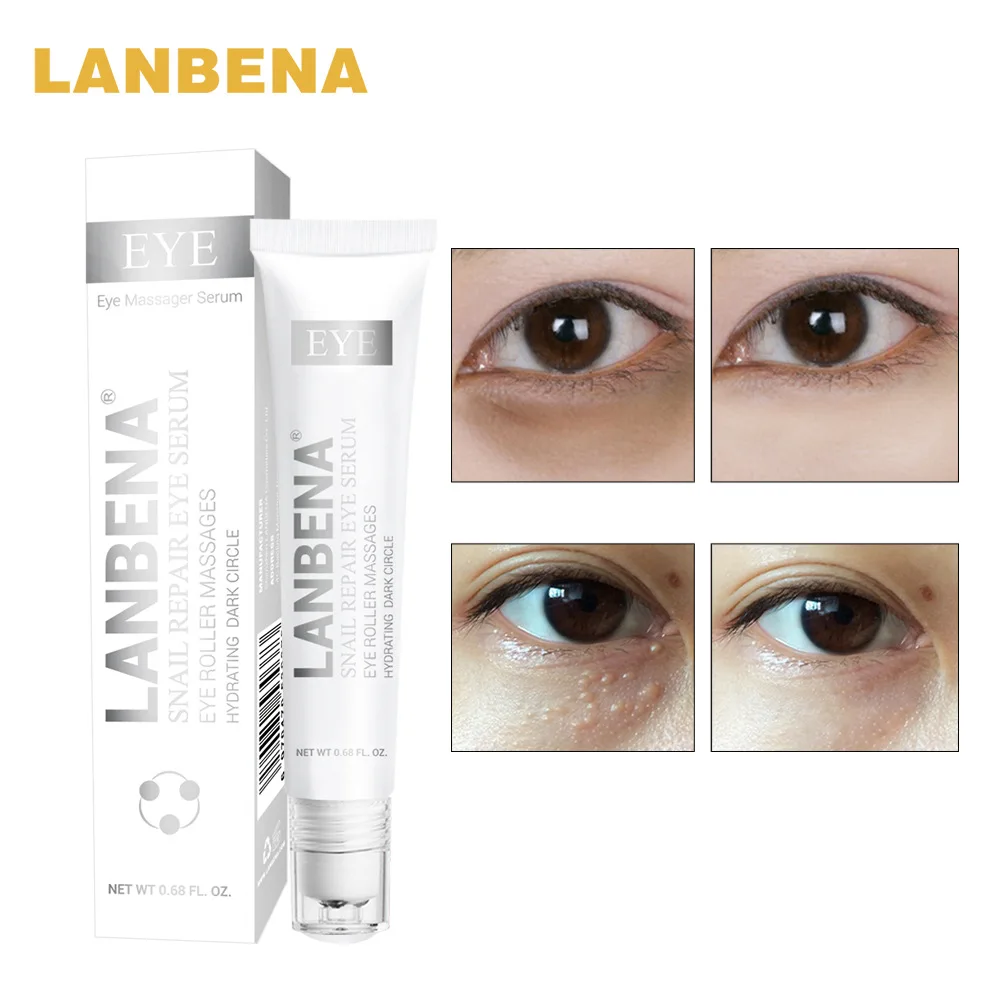 LANBENA Snail Repair Eye Serum Eye Cream Snail Cream Dark Circle Moisturizing Anti-Aging Eye Patch Whitening Skin Care Face
LANBENA Snail Repair Eye Serum Eye Cream Snail Cream Dark Circle Moisturizing Anti-Aging Eye Patch Whitening Skin Care Face