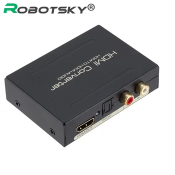 HDMI Audio Extractor Hdmi to Hdmi Optical TOSLINK SPDIF + RCA L/R Audio Converter HDMI Audio Splitter Adapter for PC DVD HDTV
HDMI Audio Extractor Hdmi to Hdmi Optical TOSLINK SPDIF + RCA L/R Audio Converter HDMI Audio Splitter Adapter for PC DVD HDTV