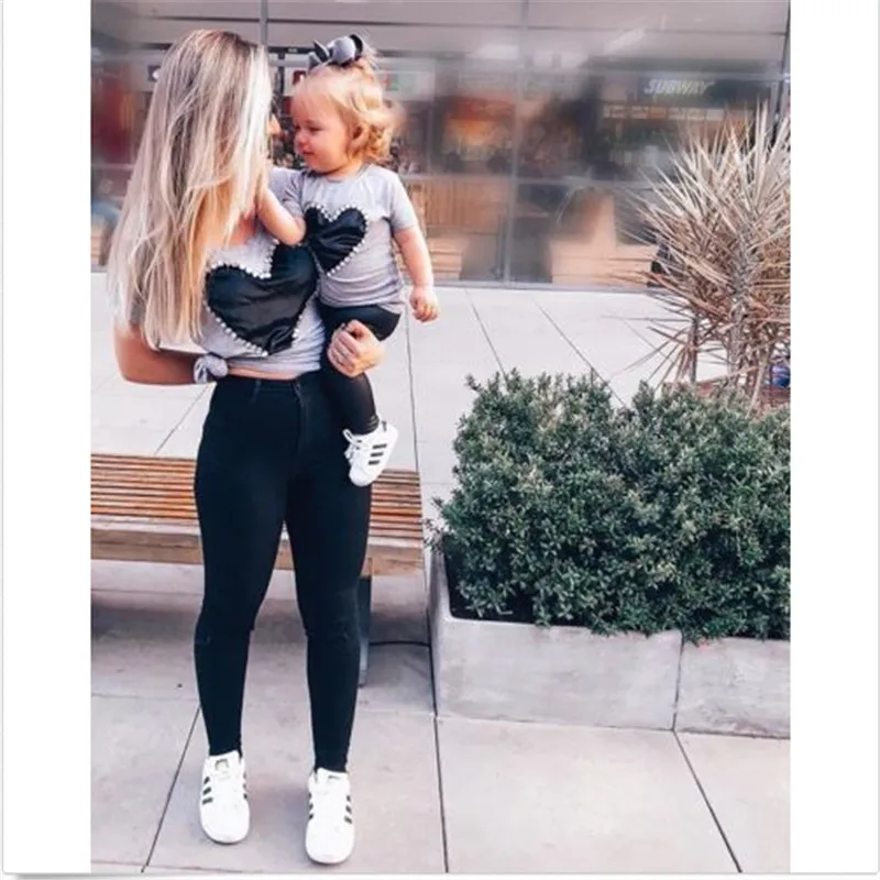 Family Clothes Mother Daughter Match Shirt Women Girl Heart Cotton Tops Blouse Mother Daughter Matching Clothes Long Sleeve
Family Clothes Mother Daughter Match Shirt Women Girl Heart Cotton Tops Blouse Mother Daughter Matching Clothes Long Sleeve