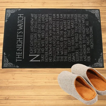 Oath of the Night's Watch Doormat Mats Hallway Doorway Bathroom Bedroom Kitchen Rugs Floor Mats Carpet
Oath of the Night's Watch Doormat Mats Hallway Doorway Bathroom Bedroom Kitchen Rugs Floor Mats Carpet