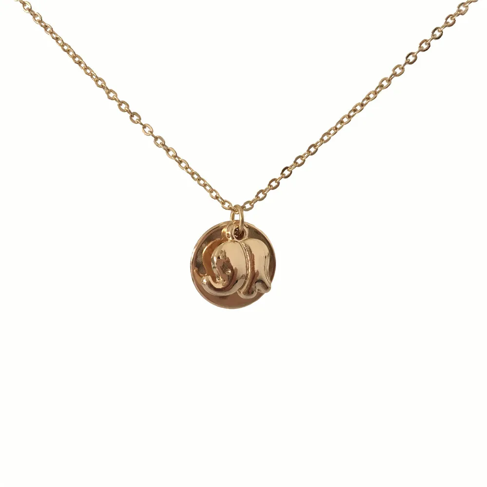 LOVELY WOMEN NECKLACE GOLD COLOR PLATING ELEPHANT WITH ROUND DISC OVERLAP PENDANT NECKLACE
LOVELY WOMEN NECKLACE GOLD COLOR PLATING ELEPHANT WITH ROUND DISC OVERLAP PENDANT NECKLACE