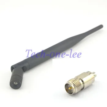 2.4 GHz 5dBi 802.11b/g WiFi Antenna Aerial RP-SMA Male Wireless Router Router+RP SMA female to IPX female adapter connector
2.4 GHz 5dBi 802.11b/g WiFi Antenna Aerial RP-SMA Male Wireless Router Router+RP SMA female to IPX female adapter connector
