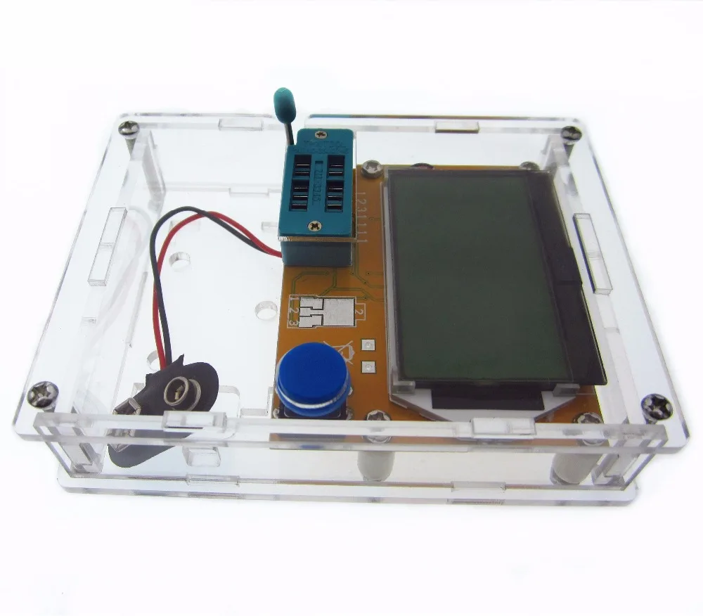 HAILANGNIAO Diode Triode Capacitance ESR Meter MOS PNP LCR-T4 Transistor Tester LCD Display Mega328 Transistors Diodes
HAILANGNIAO Diode Triode Capacitance ESR Meter MOS PNP LCR-T4 Transistor Tester LCD Display Mega328 Transistors Diodes