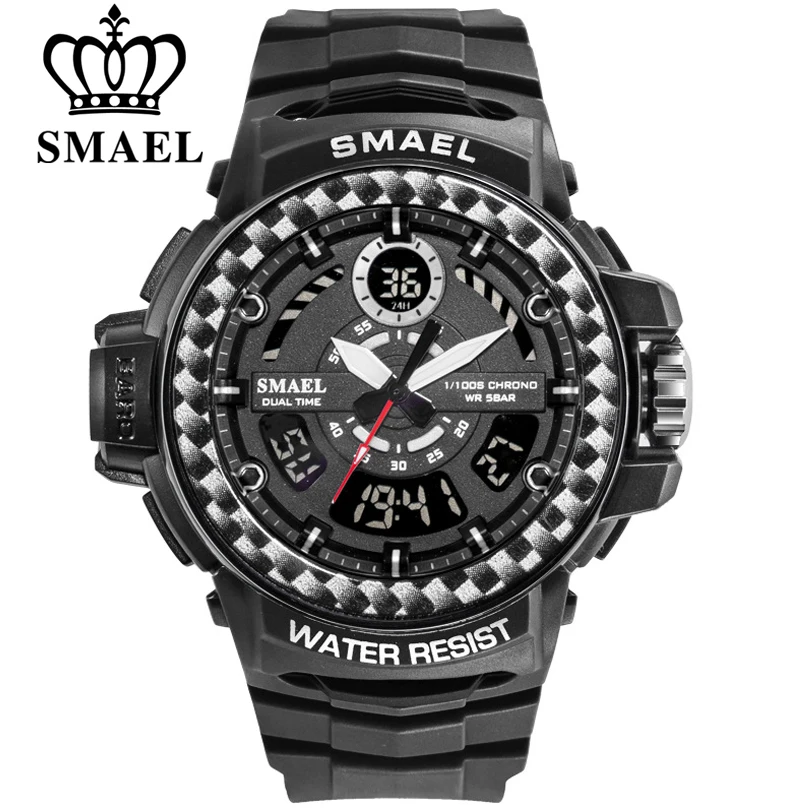 SMAEL Sports Men's Watches Top Brand Luxury Military Quartz Watch Men Waterproof Shock Wristwatches Relogio Masculino 2022 Clock
SMAEL Sports Men's Watches Top Brand Luxury Military Quartz Watch Men Waterproof Shock Wristwatches Relogio Masculino 2022 Clock