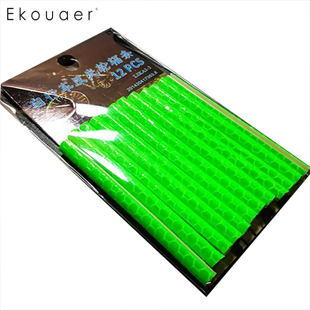12Pcs/Set Reflective Bicycle Wheel Rim Spoke Bike Mount Strip Reflector Warning Light Tube Support
12Pcs/Set Reflective Bicycle Wheel Rim Spoke Bike Mount Strip Reflector Warning Light Tube Support