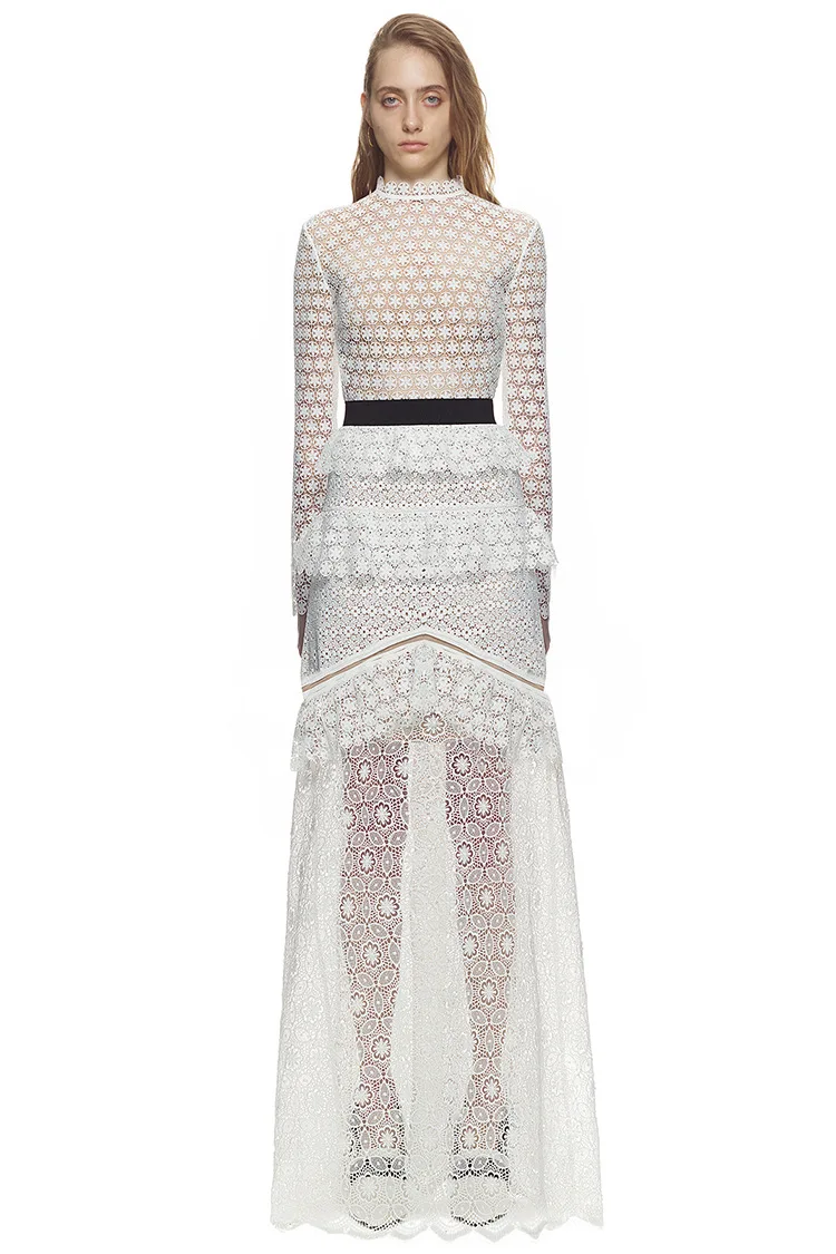 designer lace dresses