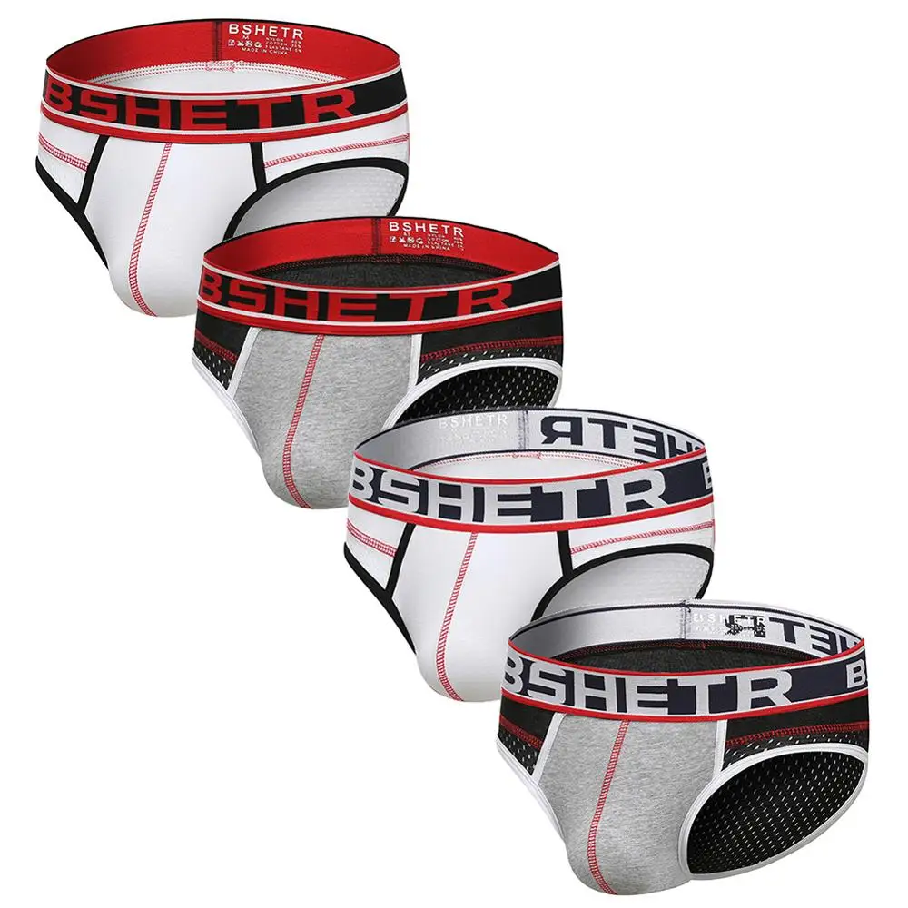 4 pcs/lot Men's Briefs Underwear New fashion Male Briefs panties Mesh Breathable Men Brief shorts Sexy tanga Mens underpants
4 pcs/lot Men's Briefs Underwear New fashion Male Briefs panties Mesh Breathable Men Brief shorts Sexy tanga Mens underpants