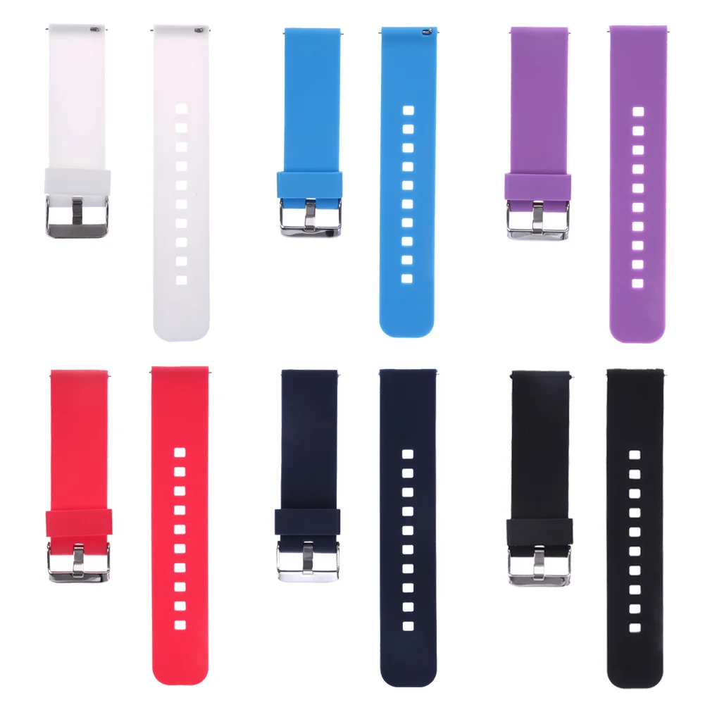 6 Colors Silicone Watch Strap 22mm band strap replacement watchbands Adjustable Watchbands for Garmin Fenix Chronos Watch Band 
6 Colors Silicone Watch Strap 22mm band strap replacement watchbands Adjustable Watchbands for Garmin Fenix Chronos Watch Band