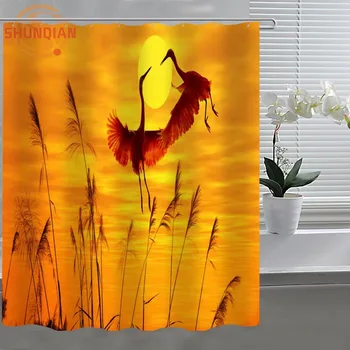 sunset and birds Custom Shower Curtain Fabric polyester Bath Curtain beautiful H03be26-132
sunset and birds Custom Shower Curtain Fabric polyester Bath Curtain beautiful H03be26-132
