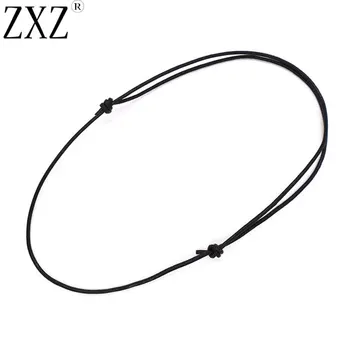 ZXZ 10pcs Adjustable Choker Necklace 1.5mm Genuine Black Leather Knot Sliding Cord for Jewelry Making Findings 
ZXZ 10pcs Adjustable Choker Necklace 1.5mm Genuine Black Leather Knot Sliding Cord for Jewelry Making Findings