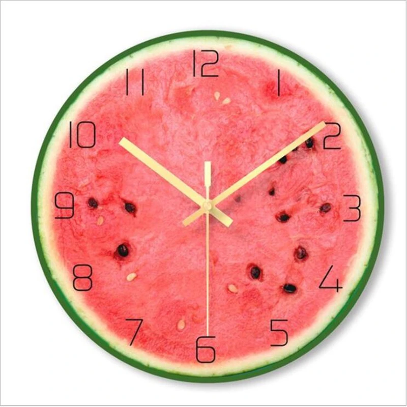 Wall Clock Nordic Living Room Creative Wall Watch Simulation Fruit Clock Fashion Home Tempered Glass Clock Home Decoration
Wall Clock Nordic Living Room Creative Wall Watch Simulation Fruit Clock Fashion Home Tempered Glass Clock Home Decoration