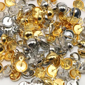 100pcs Clip On Earring Clasps Hooks Findings With Hole Loop Clasp Earring Pins Round Base Diy Jewelry Making Accessories
100pcs Clip On Earring Clasps Hooks Findings With Hole Loop Clasp Earring Pins Round Base Diy Jewelry Making Accessories