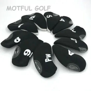 Neoprene Golf Iron Headcover irons set two tones Head Cover with window 10pcs/pack Black color numbers printed covers
Neoprene Golf Iron Headcover irons set two tones Head Cover with window 10pcs/pack Black color numbers printed covers