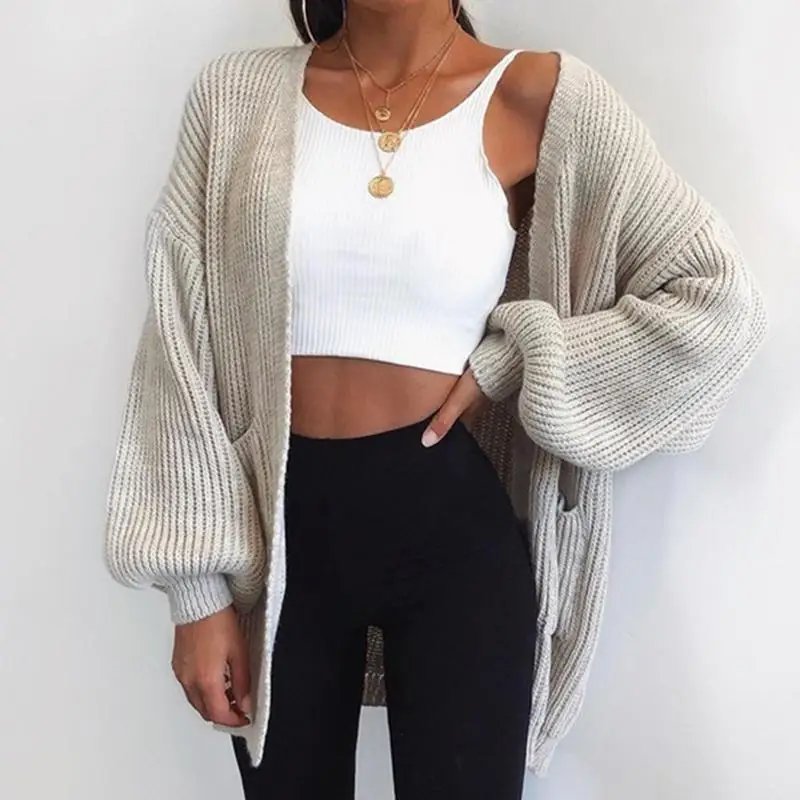 Mossha Long sleeve pocket knitted cardigans women sweater Plus size casual autumn sweaters female Pink fashion streetwear 2019
Mossha Long sleeve pocket knitted cardigans women sweater Plus size casual autumn sweaters female Pink fashion streetwear 2019