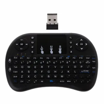English 2.4GHz Wireless i8 Keyboard Touchpad Fly Air Mouse For Android TV PS3 
English 2.4GHz Wireless i8 Keyboard Touchpad Fly Air Mouse For Android TV PS3