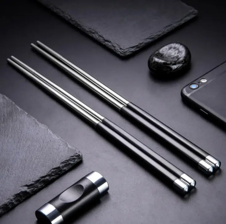 100 Pairs Japanese Chopsticks Set 304 Stainless Steel Reusable Travel Chopsticks Gift SN1675
100 Pairs Japanese Chopsticks Set 304 Stainless Steel Reusable Travel Chopsticks Gift SN1675