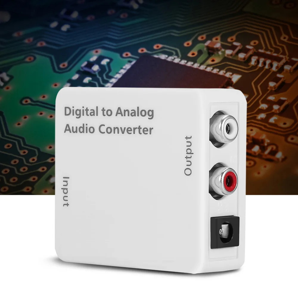 Optical Audio Cable RCA Converter Adapter Toslink RCA Cable Optical Signal to Analog Audio Converter Adapter
Optical Audio Cable RCA Converter Adapter Toslink RCA Cable Optical Signal to Analog Audio Converter Adapter