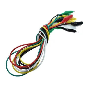 10pcs Alligator Clips Electrical DIY Test Leads Alligator Double-ended Crocodile Clips Roach Clip Test Jumper Wire
10pcs Alligator Clips Electrical DIY Test Leads Alligator Double-ended Crocodile Clips Roach Clip Test Jumper Wire