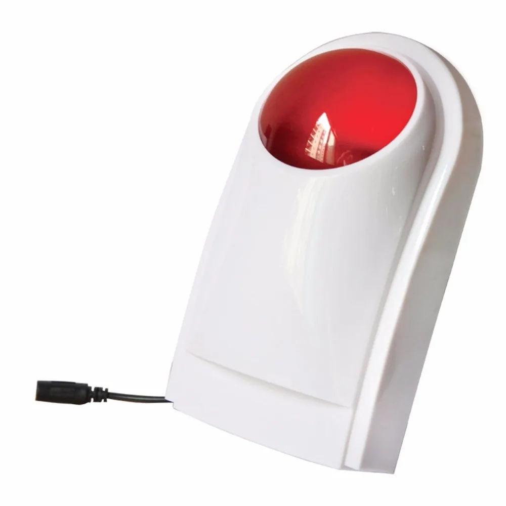 433Mhz Outdoor Waterproof Wireless Sound&Light Alarm Flash Strobe Sound Siren for Home Security alarm System US plug In stock
433Mhz Outdoor Waterproof Wireless Sound&Light Alarm Flash Strobe Sound Siren for Home Security alarm System US plug In stock