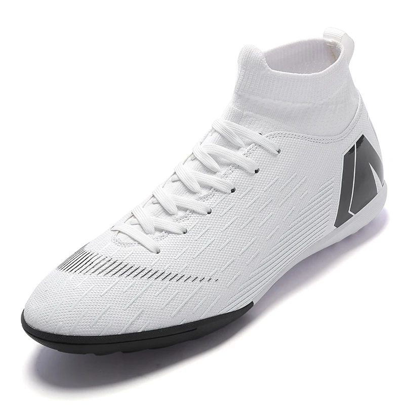 Men's Soccer Cleats High Ankle Football Shoes HTB1g8Y8bbj1gK0jSZFOq6A7GpXaO.jpg - Men's Soccer Cleats High Ankle Football Shoes