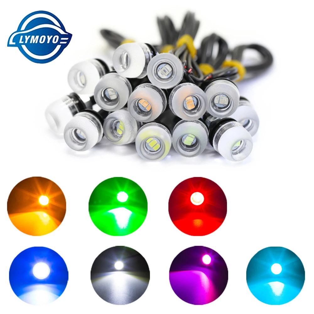2pcs New Car styling 18mm 5630 LED DRL Eagle Eye Daytime Runing Lights Warning Fog lights with Parking signal
2pcs New Car styling 18mm 5630 LED DRL Eagle Eye Daytime Runing Lights Warning Fog lights with Parking signal