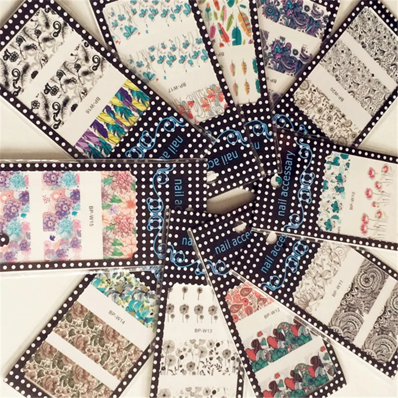 10 Sheets BORN PRETTY Nail Art Water Decals Set Feather Flower Patttern Nail Transfer Sticker Tips Decoration Kit
10 Sheets BORN PRETTY Nail Art Water Decals Set Feather Flower Patttern Nail Transfer Sticker Tips Decoration Kit
