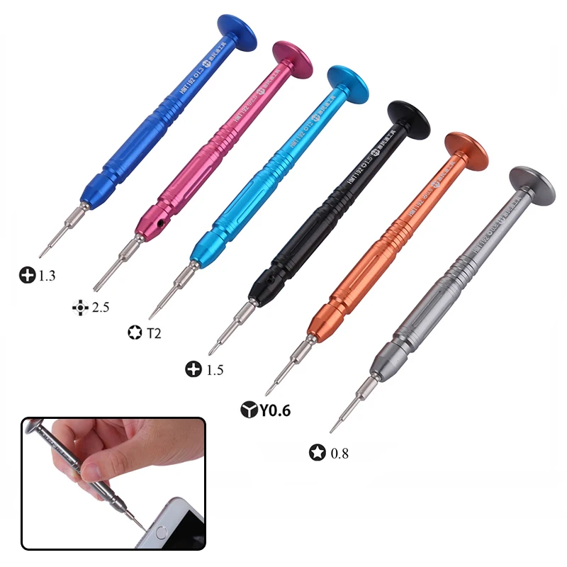 Mobile Phone Opening Screwdriver 1.3 T2 2.5 0.8 Non-slip Precision With magnetic Screwdriver for IPhone HUAWEI Repair Tools
Mobile Phone Opening Screwdriver 1.3 T2 2.5 0.8 Non-slip Precision With magnetic Screwdriver for IPhone HUAWEI Repair Tools